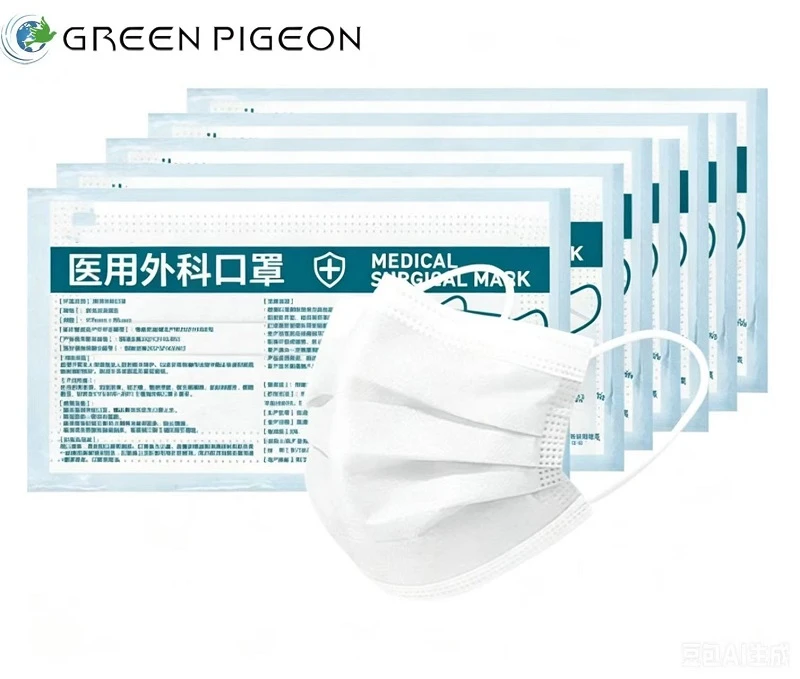 Eco Friendly 3 Ply Disposable Face Masks