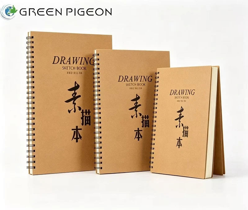 Heavyweight Paper Spiral Sketch Books
