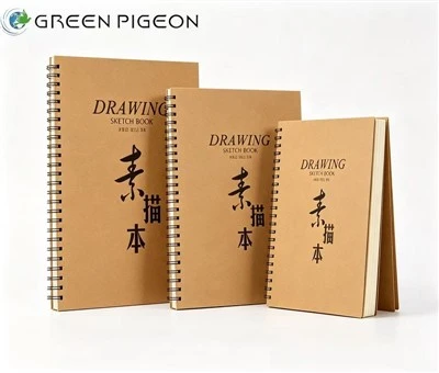 Heavyweight Paper Spiral Sketch Books