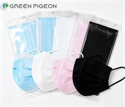 Individually Wrapped Disposable Face Masks