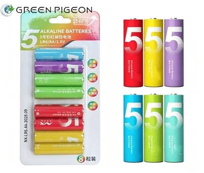 Long Lasting AA Alkaline Batteries