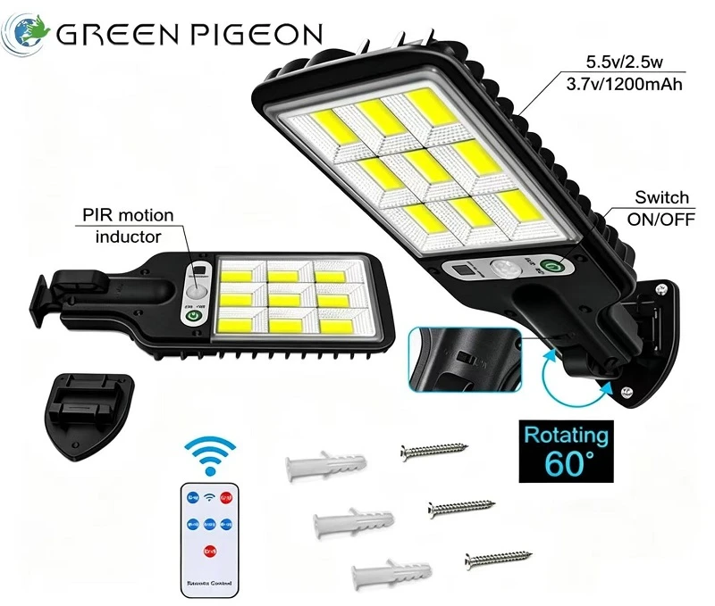 Solar Garden Lights With Remote Control