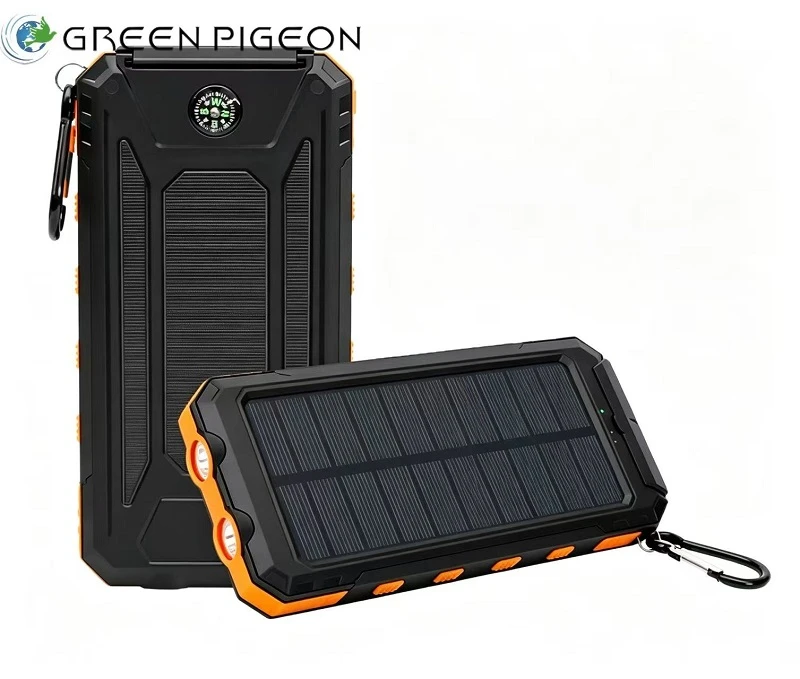 Waterproof Solar Power Bank for Camping
